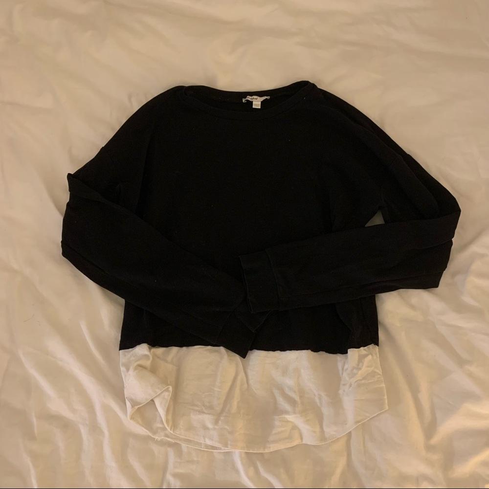 Layered Sweater blouse